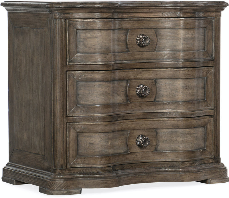 Hooker Furniture - Woodlands Three-Drawer Nightstand