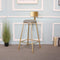 Nordic Golden Counter Stool