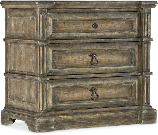 Hooker Furniture - La Grange Jefferson Three-Drawer Nightstand