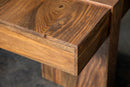 Skeet Wooden Square Coffee Table Natural Sheesham