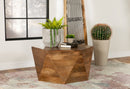 Zalika Hexagonal Coffee Table Natural