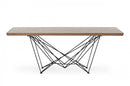 Modrest Naomi Modern Walnut Dining Table