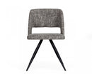 Modrest Palmer - Modern Grey Fabric Dining Chair (Set of 2)