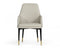 Modrest Duval Modern Grey Dining Chair