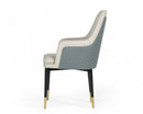Modrest Duval Modern Grey Dining Chair