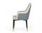 Modrest Duval Modern Grey Dining Chair