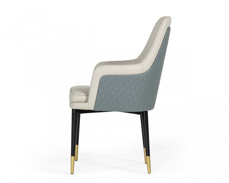 Modrest Duval Modern Grey Dining Chair