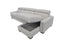 Estro Salotti Sacha - Modern Leather Reversible Sectional Sofa Bed with Storage
