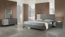 Nova Domus Palermo Italian Modern Faux Concrete & Grey Bedroom Set