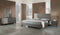 Nova Domus Palermo Italian Modern Faux Concrete & Grey Bedroom Set