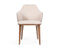 Modrest Megan Modern Beige & Grey Dining Chair