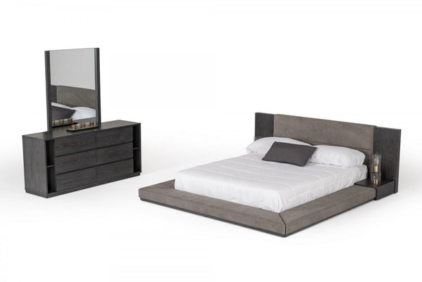 Nova Domus Jagger Modern Grey Bedroom Set