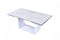 Modrest Baldwin - Modern White Ceramic Extendable Dining Table