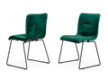 Modrest Yannis - Modern Fabric Dining Chair (Set of 2)