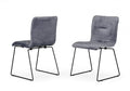 Modrest Yannis - Modern Fabric Dining Chair (Set of 2)