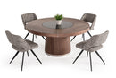 Modrest Houston - Round Modern Dining Table