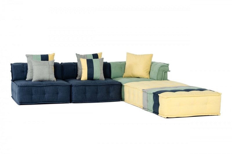 Divani Casa Dubai Modular Fabric Sectional Sofa