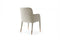 Modrest Cortina - Modern Beige Eco-Leather Dining Arm Chair