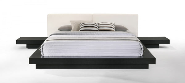 Modrest Tokyo - Contemporary Black and White Platform Bed