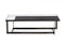 Modrest Fargo - Modern Ceramic & Grey Walnut Coffee Table  by Hollywood Glam