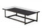 Modrest Fargo - Modern Ceramic & Grey Walnut Coffee Table  by Hollywood Glam