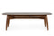 Modrest Ackley - Modern Walnut Rectangular Dining Table