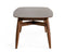 Modrest Ackley - Modern Walnut Rectangular Dining Table