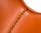 Modrest Holt - Modern Cognac Eco-Leather Dining Chair (Set of 2)