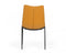 Modrest Hubbell - Industrial Tan Eco-Leather Dining Chair (Set of 2)