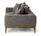 Divani Casa Corina - Modern Grey Linen Loveseat