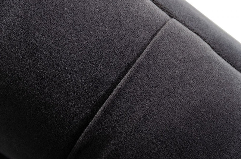 Divani Casa Chavez - DK Grey Velvet Sofa