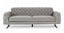 Divani Casa Sepulveda - Modern Grey Fabric Sofa