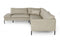 Divani Casa Sherry - Modern Cognac Leather Facing Sectional Sofa
