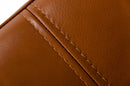 Divani Casa Sherry - Modern Cognac Leather Facing Sectional Sofa