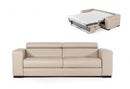Coronelli Collezioni Icon - Modern Italian Leather Queen Size Sofa Bed