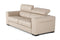 Coronelli Collezioni Icon - Modern Italian Leather Queen Size Sofa Bed