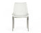 Modrest Frasier - Modern White Eco-Leather Dining Chair (Set of 2)