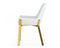 Modrest Ganon - Modern White & Gold Dining Chair