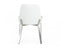 Modrest Ganon - Modern White & Brushed Stainless Steel Dining Chair