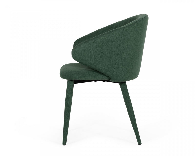 Modrest Keller - Modern Green Dining Chair (Set of 2)