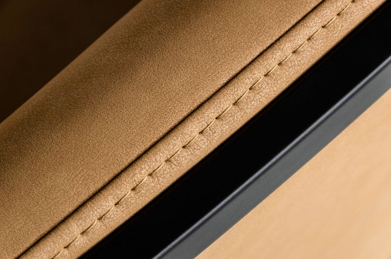 Modrest Raul - Modern Suede Tan Dining Chair