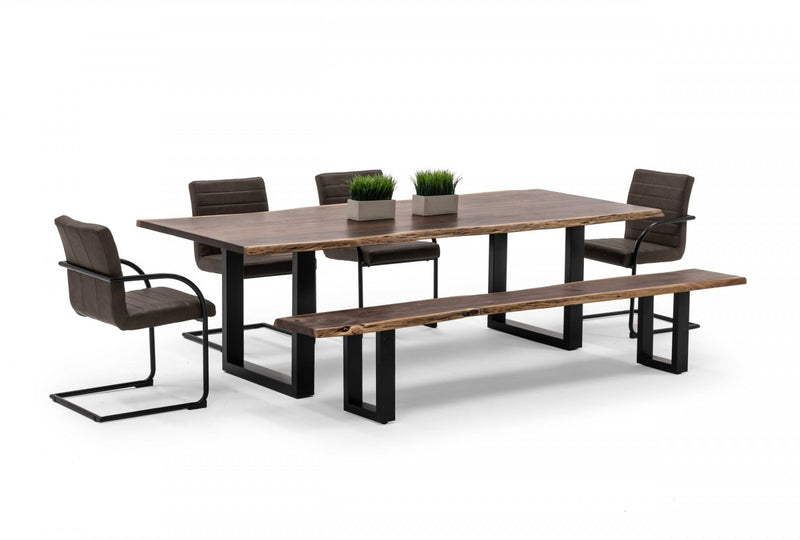 Modrest taylor modern live sales edge wood dining table