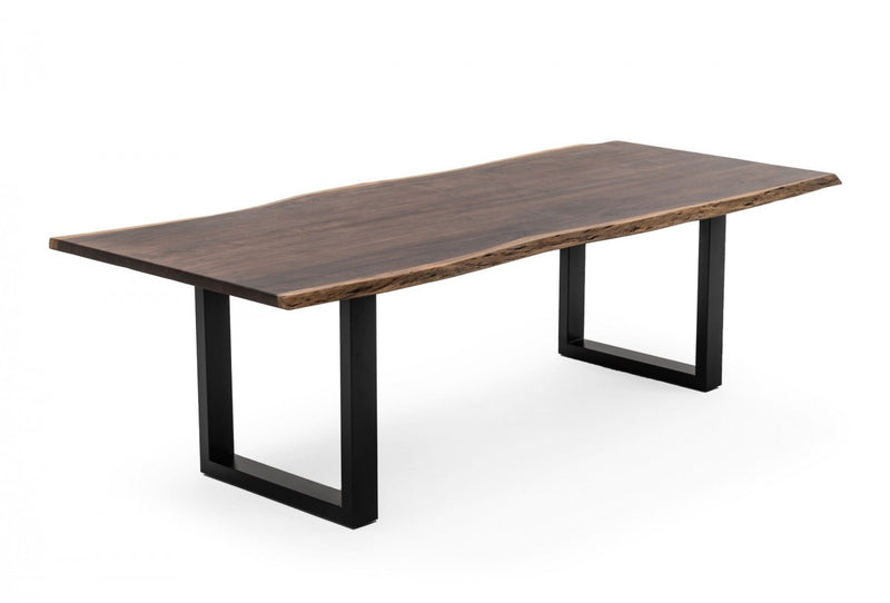 Modrest Taylor - X-Large Modern Live Edge Wood Dining Table