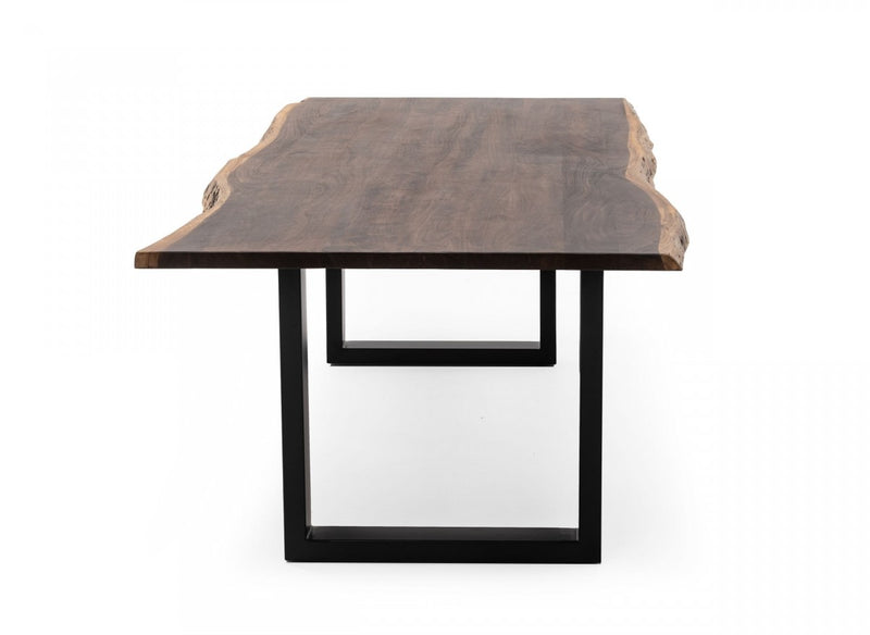 Modrest Taylor - X-Large Modern Live Edge Wood Dining Table
