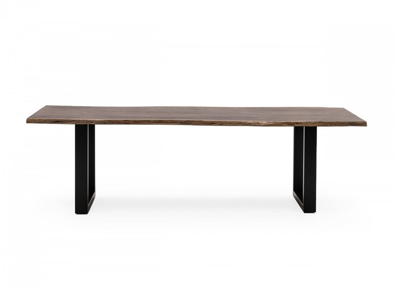 Modrest Taylor - X-Large Modern Live Edge Wood Dining Table