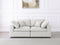 Serene 2 Piece Linen Fabric Modular Sofa