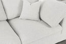 Serene 8 Piece Linen Deluxe Modular Overstuffed Sectional