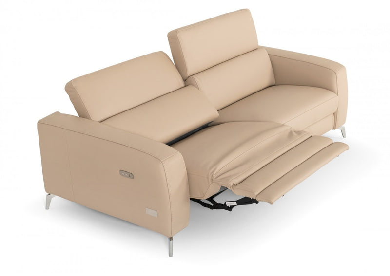 Coronelli Collezioni Turin - Leather 2-Seater 91" Recliner Sofa