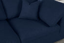 Serene 2 Piece Linen Fabric Modular Sofa