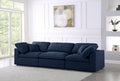 Cloud Serene 3 Piece Linen Fabric Modular Sofa